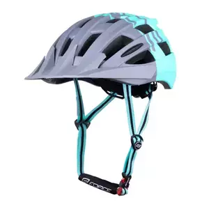 Casca Force Corella MTB gri/turcoaz S-M imagine