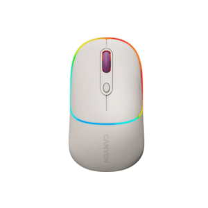 Mouse Canyon MW-22, Bluetooth, USB, 1600dpi (Crem) imagine