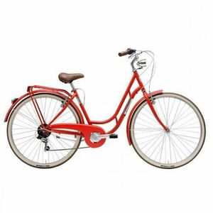 Bicicleta Adriatica Danish Lady, Roti 28inch, Frana V-brake (Rosu) imagine