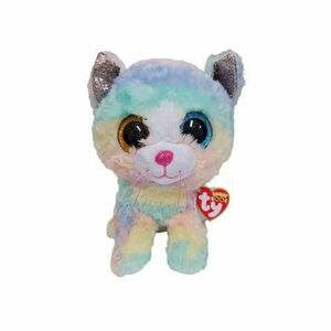 Jucarie de plus TY - Beanie Boos, Pisica Unicorn, 24 cm imagine