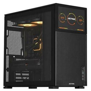 Calculator Sistem PC Gaming Actina KOMACNGIP0101 Mid Tower, Procesor AMD Ryzen™ 7 7800X3D, 8 cores, 4.2GHz, 96MB L3, 32GB DDR5, 2TB SSD, NVIDIA GeForce RTX 4070 Ti SUPER 16GB, Wi-Fi 6, Bluetooth, No OS imagine