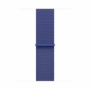 Curea Smartwatch Apple MAXJ4ZM/A pentru Watch 40mm, Sport Loop (Albastru) imagine