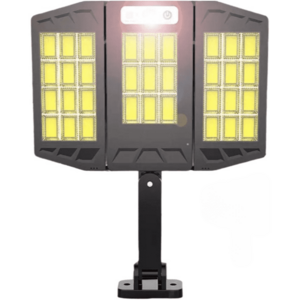 Lampa solara LED cu senzor de miscare 10000 Lm TRIPLA COB imagine