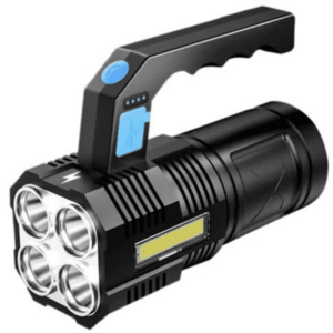 Lanterna de mana F-907 cu 4 LED si COB lateral imagine