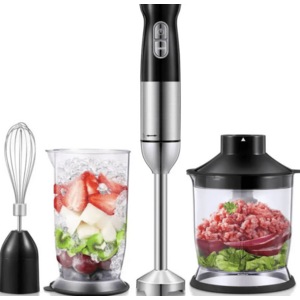 Set Blender de Mana 4 in 1 functie turbo 9 viteze putere 1500W SN 8004S imagine