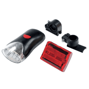 Set far si stop bicicleta BL 308 far 5W LED COB stop 5 LED rezistenta la intemperii imagine