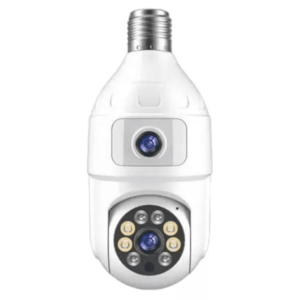 Camera de supraveghere tip bec JORTAN JT 9696 dubla E27 imagine