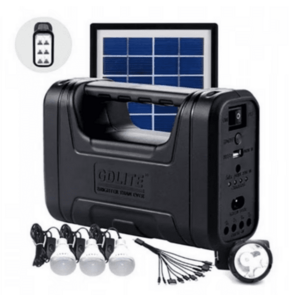 Kit solar GD Lite 1 dotat cu dispozitive USB cu 3 becuri LED si acumulator de mare capacitate imagine