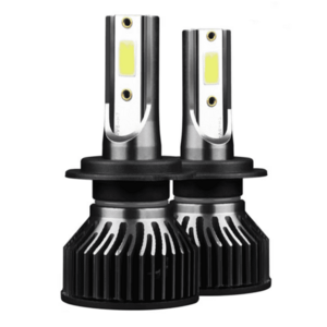 Set 2 becuri LED auto F2 H1 putere 100W temperatura 6000K lumina alba rece XL imagine