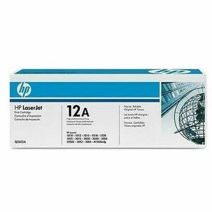 HP Q2612AD Toner Cartridge 12A LaserJet Dual Pack Black Q2612AD imagine