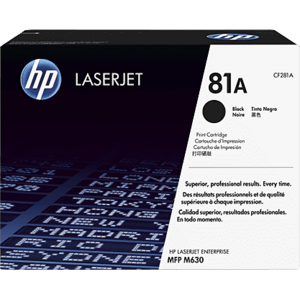 HP Toner 81A Black 10.5K imagine