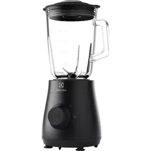 Blender Electrolux E3TB1-4GG, 500W, 1, 5 l, 2 viteze + Pulse, 4 lame inox, cana sticla termo-rezistenta, negru imagine