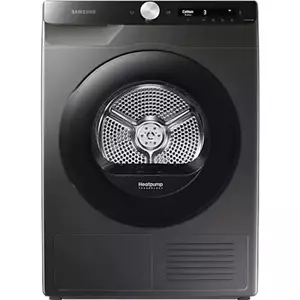 Uscator de rufe Samsung DV80T5220AX/S7, Pompa de caldura, 8 kg, Clasa A+++, AI Control, Quick Dry, Optimal Dry, WiFi, Inox imagine