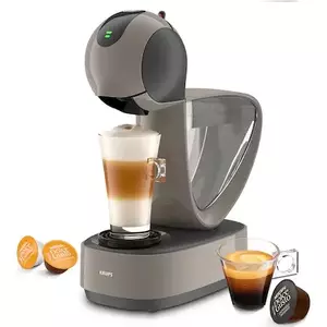 Espressor cu capsule Krups NESCAFÉ® Dolce Gusto® Infinissima Touch KP270A10, 15 bari, capacitate rezervor 1.2L, 35 de retete, ecran LED, gri imagine