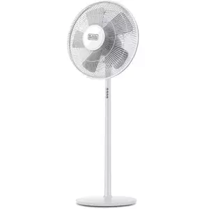 Ventilator cu picior BXEFP60E, 60 W, Functie oscilatie, 3 trepte de viteza, H 130 cm, Alb imagine