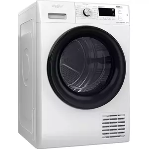 Uscator de rufe Whirlpool FFTM118X3BYEE, Condensare, 8 kg, 6th Sense, Motor SenseInverter, FreshCare+, Display, Alb imagine