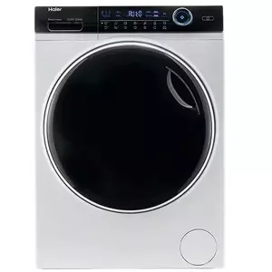 Masina de spalat Haier HW80-B14979-S , Motor Direct Motion, 8 kg, clasa A, 1400 rpm, Slim, Refresh, ABT, Steam, Drum light, Dual Spray, Pillow Drum, display Led cu Touch control, iTime, Smart Detecting, alba - usa neagra imagine