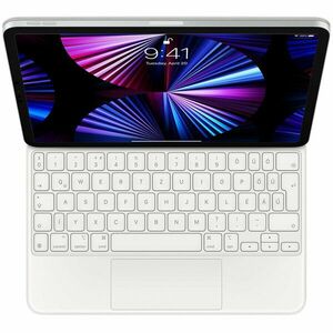 Tastatura Apple Magic Keyboard pentru iPad Pro 11, Layout RO, White imagine