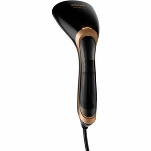 Aparat de calcat vertical Philips Steam&Go GC362/80, 1300 W, negru/auriu imagine