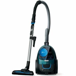 Aspirator fara sac PowerPro Compact FC9334/09, 650 W, 1.5 l, 24.3kWh/an, PowerCyclone 5, perii TriActive, TurboBrush, filtru anti-alergic ECARF, clasa A, verde imagine