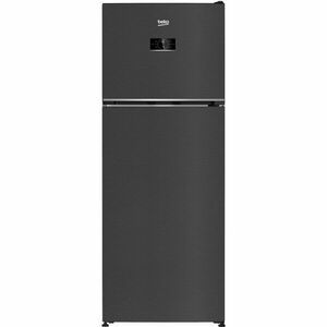 Frigider cu doua usi Beko B5RDNE504LXBR, 477 l, No Frost, HarvestFresh, Everfresh+, AeroFlow, Clasa E, H 185 cm, Dark Inox imagine