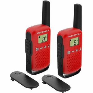 Statie radio PMR portabila Motorola Talkabout T42 RED, set 2 buc imagine