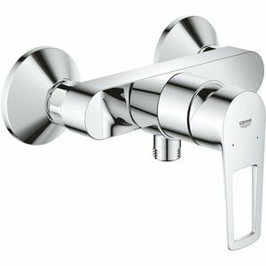 Baterie de dus Grohe Bauloop 23633001, 1/2'', aparenta, monocomanda, Crom imagine