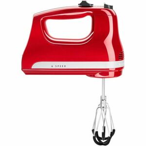 Mixer de mana KitchenAid 5KHM6118EER, 6 viteze, 60W, empire red imagine