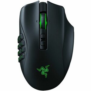 Mouse gaming wireless Razer Naga V2 Pro, 20 butoane, 30k DPI, negru imagine