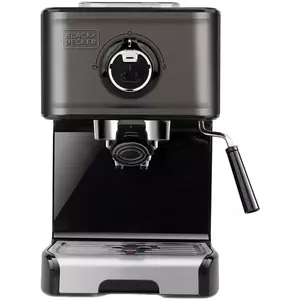 Espressoar manual BXCO1200E, 1200W, 15 bar, Negru/Inox imagine