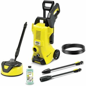 Aparat de spalat cu presiune Karcher K 3 Power Control Home T5, 1600 W, debit max 380 l/h, presiune 120 bar, dispozitiv de curatat suprafete din exterior T 5, detergent RM 564 0.5 l, Pistol de presiune ridicata G 120 Q Power Control imagine