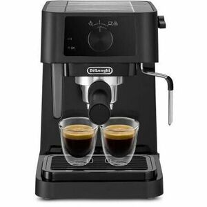 Espressor manual DeLonghi Stilosa EC230.BK, 1l, 1100W, 15 bar, functia ECO, negru imagine