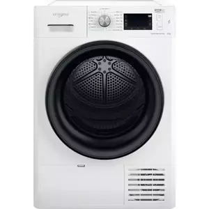 Uscator de rufe Whirlpool FFTM228X3BEE, Pompa de caldura, 8 kg, Clasa A+++, Motor Inverter, Freshcare+, Tehnologia al 6-lea Simt, Alb imagine