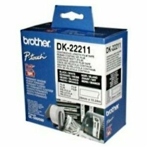 Film White tape Brother DK22211, 29mm imagine