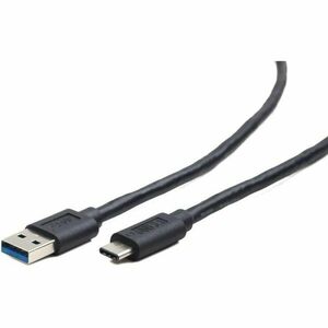 Cablu alimentare si date USB 3.0 (T) la USB 3.1 Type-C (T), 0.1m, negru imagine