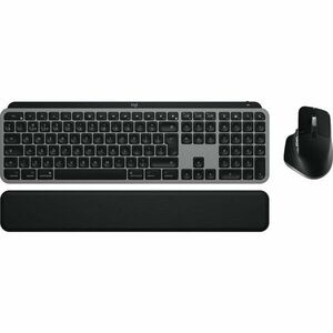 Kit Logitech MX Keys S Combo for Mac, MX Keys S + MX Master 3S, 2.4GHz&Bluetooh, Silent, USB-C, Space Grey imagine