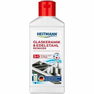 Solutie pentru curatat plite ceramice si inox, Heitmann, 250 ml imagine