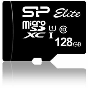 Card memorie Silicon Power Micro SDXC Elite UHS-1 Clasa 10 128GB +Adaptor imagine