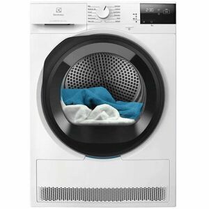 Uscator de rufe Electrolux EW6D285AE, Pompa de caldura, 8 kg, Clasa A+++, GentleCare + Sensicare, Motor Inverter, Usa reversibila, Alb imagine