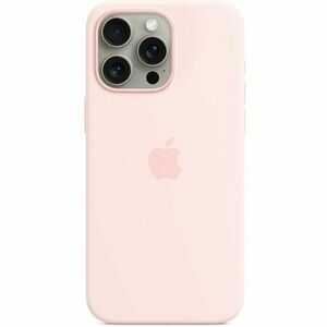 Apple iPhone 15 Silicone Case with MagSafe - Pink imagine