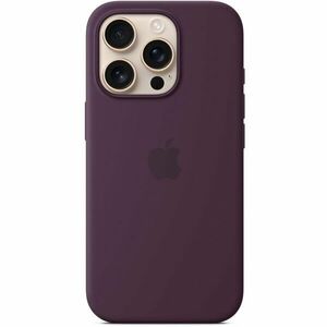 Husa de protectie Apple Silicone Case with MagSafe pentru iPhone 16 Pro - Plum imagine