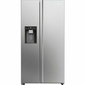 Side by Side Haier HSW59F18EIMM, Total No Frost, 601 l, 178 cm, Clasa E, Dozator apa, Wi-Fi, inox imagine