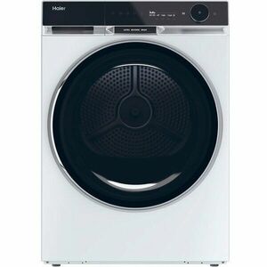 Uscator de rufe Haier HD90-A3Q397U1-S, Pompa de caldura, Wi-Fi, 9 kg, 17 programe, Clasa A+++, alb imagine