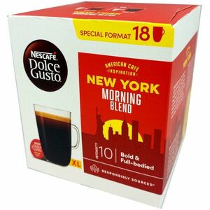 Capsules Nescafe Dolce Gusto New York Morning Blend, 18 Capsules , 18 drinks, 149 g imagine