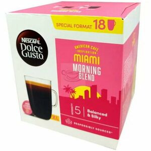 Capsules Nescafe Dolce Gusto Miami Morning Blend, 18 Capsules , 18 drinks, 126 g imagine