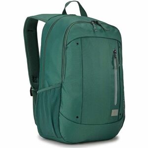 Rucsac Case Logic Jaunt, pentru notebook de max. 15.6, 2 compartimente, buzunar frontal, buzunar lateral x 2, waterproof, volum 23 litri, poliester reciclat, verde imagine