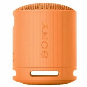 Boxa portabila wireless Sony SRS-XB100D, Bluetooth v5.3, Fast-Pair, IP67, Autonomie 16 ore, USB Type-C, Portocaliu imagine