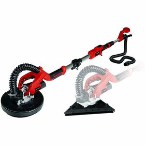 Slefuitor pentru pereti, tavane, plafoane si rigips (polizor pereti) cu brat telescopic Einhell TE-DW 225 X, 750 W, 1800 RPM, 225 mm diametru disc + 6 discuri de slefuire + cutie transport imagine