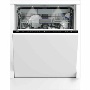 Masina de spalat vase incorporabila Beko BDIN38647C, 16 seturi, 8 programe, HygieneIntense, SteamGloss, TrayWash, CornerIntense, Motor ProSmart Inverter, SelfDry, Clasa C, 60 cm imagine