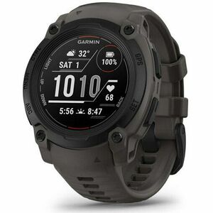 Smartwatch Garmin Instinct E, 45 mm, Negru, curea Charcoal imagine